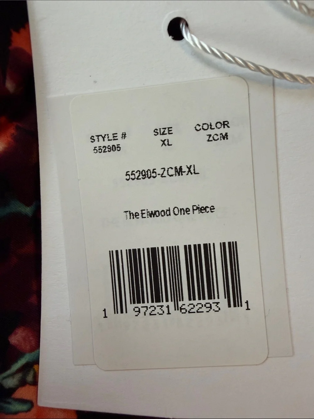 NWT Andie X Lands’ End Tugless Elwood – Eco Nylon-Multi Floral-Classic, XL